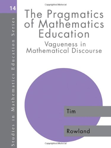 Beispielbild fr The Pragmatics of Mathematics Education zum Verkauf von Blackwell's
