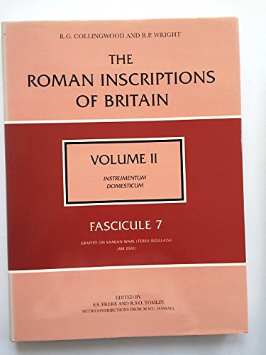 Beispielbild fr Fascicule 7 (Roman Inscriptions of Britain) (Vol 2) zum Verkauf von Books From California