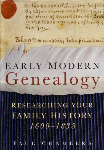 9780750936880: Early Modern Genealogy: Researching Your Family History 1600-1838