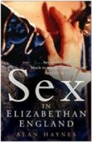Stock image for Sex in Elizabethan England for sale by ThriftBooks-Atlanta