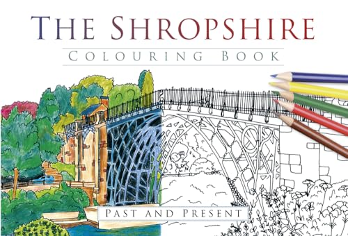 Beispielbild fr The Shropshire Colouring Book: Past and Present zum Verkauf von WorldofBooks