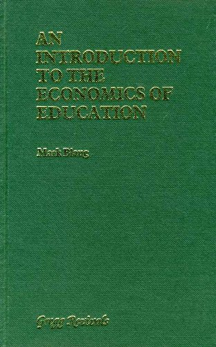 Beispielbild fr An Introduction to the Economics of Education (Modern Revivals in Economics) zum Verkauf von Phatpocket Limited