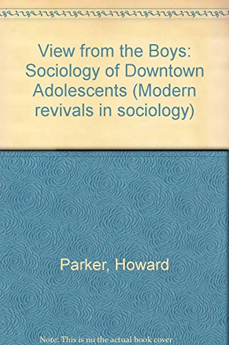 Imagen de archivo de View from the Boys : Sociology of Down-Town Adolescents a la venta por Better World Books Ltd