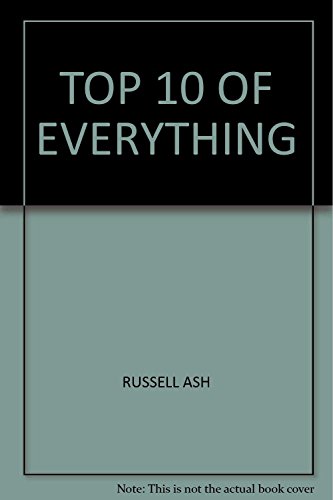 Imagen de archivo de The Top Ten of Everything 1999 a la venta por WorldofBooks