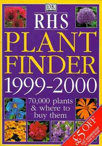 Beispielbild fr RHS PLant Finder 1999-2000 zum Verkauf von WorldofBooks