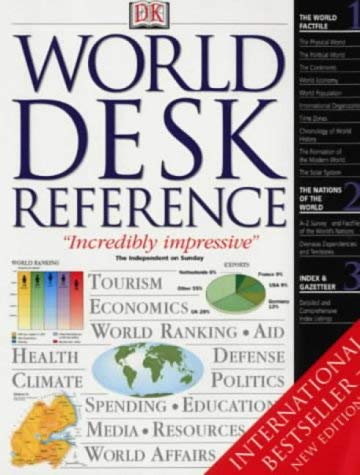 Stock image for World Desk Reference Atlas & Factfile (3rd Edition) (World Atlas) for sale by WorldofBooks