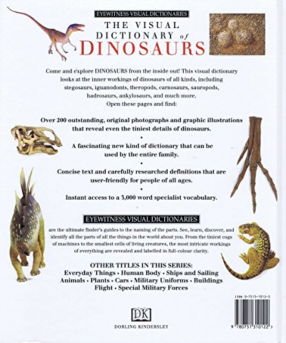 Stock image for Eyewitness Visual Dictionary of Dinosaurs for sale by ThriftBooks-Atlanta