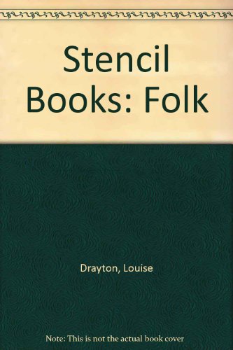 9780751310801: Folk Stencil Book