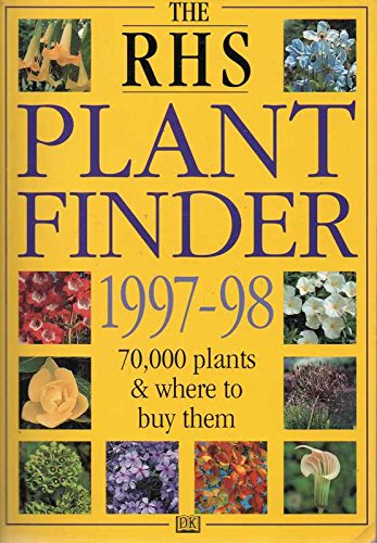Beispielbild fr The RHS Plant Finder 1997 - 98 zum Verkauf von WorldofBooks