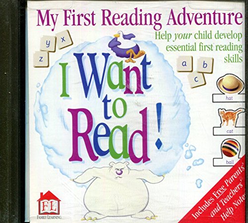 Stock image for CD-ROM: Jewel Case (STDFL): My 1st Reading Adventure: I Want To Read for sale by Goldstone Books