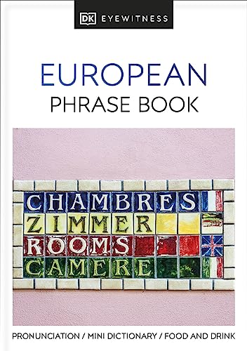 Stock image for European Phrase Book (Eyewitness Travel Guides Phrase Books) for sale by WorldofBooks