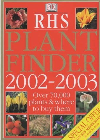 Imagen de archivo de RHS Plant Finder 2002-2003 a la venta por AwesomeBooks