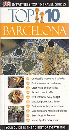 Stock image for TOP10 BARCELONA (Eyewitness Top Ten Travel Guides) for sale by SecondSale