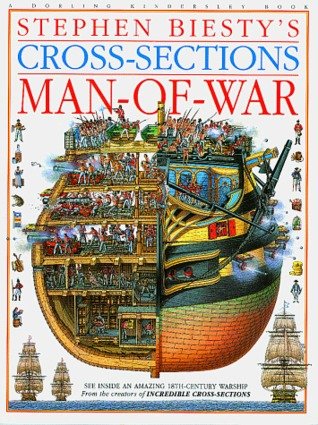 Imagen de archivo de Cross - Sections Man of War (Stephen Biesty's cross-sections) a la venta por Books Unplugged