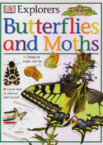 Beispielbild fr DK Explorers Butterflies & Moths zum Verkauf von WorldofBooks