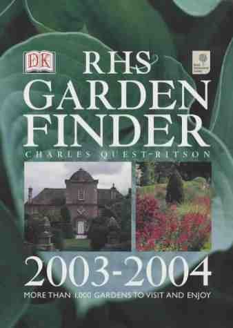 Stock image for RHS Garden Finder 2003-2004 for sale by MusicMagpie