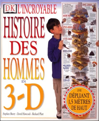 Imagen de archivo de L'incroyable Histoire Des Hommes En 3 D a la venta por RECYCLIVRE