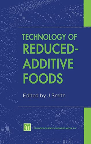 9780751400021: Technology of Reduced-Additive Foods