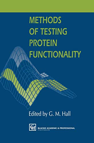 9780751400533: Methods of Testing Protein Functionality