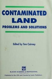 Stock image for Contaminated Land: Problems and Solutions for sale by WorldofBooks