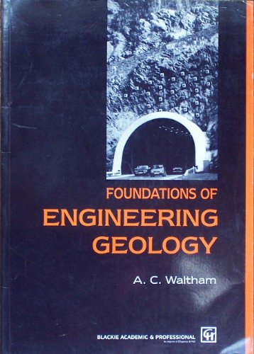 Imagen de archivo de Foundations of Engineering Geology a la venta por Better World Books: West