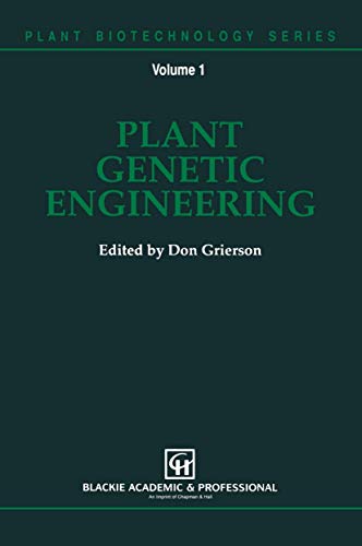 Beispielbild fr Plant Biotechnology: Plant Genetic Engineering (Volume 1) zum Verkauf von Anybook.com