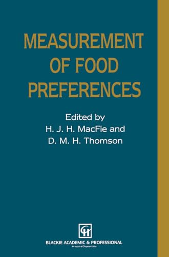 9780751401837: Measurement of Food Preferences