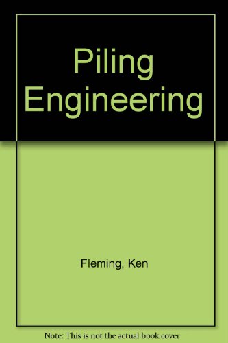 Beispielbild fr Piling Engineering zum Verkauf von AwesomeBooks