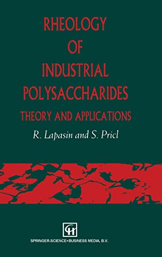 9780751402117: Rheology of Industrial Polysaccharides : Theory and Applications