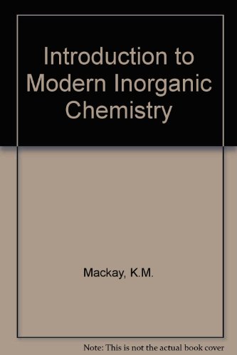 Stock image for Introduction to Modern Inorganic Chemistry for sale by Bahamut Media