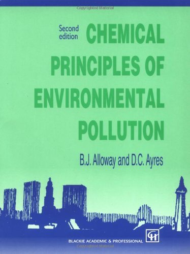9780751403800: Chemical Principles of Environmental Pollution, Second Edition
