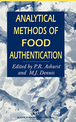 Imagen de archivo de Analytical Methods of Food Authentication a la venta por Anybook.com