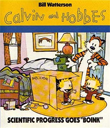 Imagen de archivo de Scientific Progress Goes Boink : A Calvin and Hobbes Collection a la venta por KuleliBooks