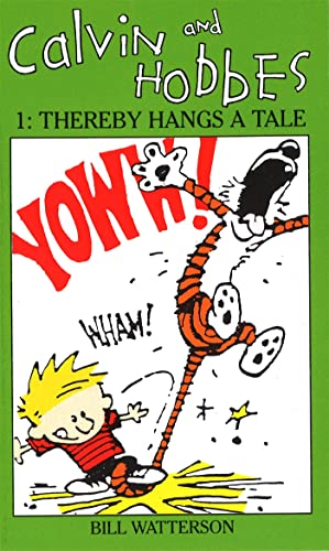 Beispielbild fr Calvin And Hobbes Volume 1 `A': The Calvin & Hobbes Series: Thereby Hangs a Tail zum Verkauf von WorldofBooks