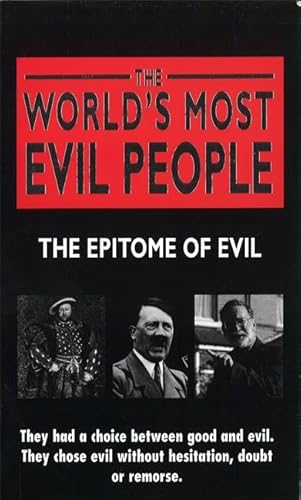 Beispielbild fr The World's Most Evil People zum Verkauf von AwesomeBooks