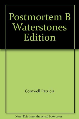 Stock image for Postmortem B Waterstones Edition for sale by AwesomeBooks