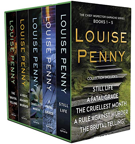 Stock image for The Chief Inspector Gamache Series Books 1 - 5 Collection Box Set by Louise Penny (Still Life, Fatal Grace, Cruellest Month, Rule Against Murder Brutal Telling) for sale by Goodwill Books