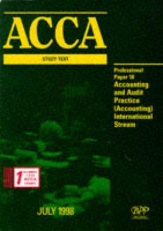 Professional (Paper 10A) (ACCA International Study Text) (9780751701456) by Association Of Chartered Certified Accountants