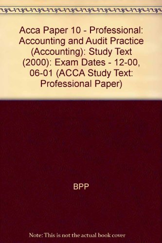 9780751701937: Study Text (2000): 10