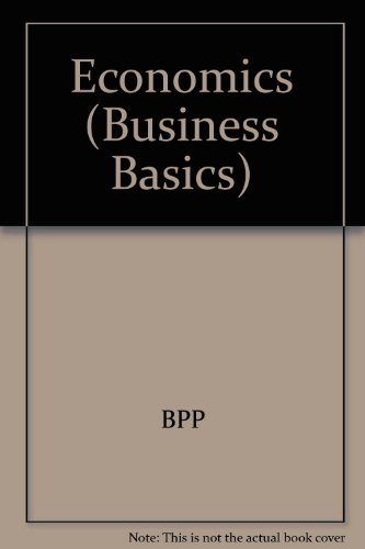 Stock image for Economics (Business Basics S.) for sale by AwesomeBooks