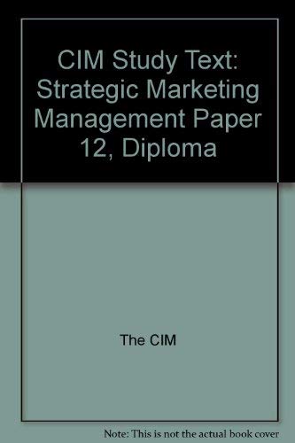 Stock image for Cim Study Text for sale by Better World Books