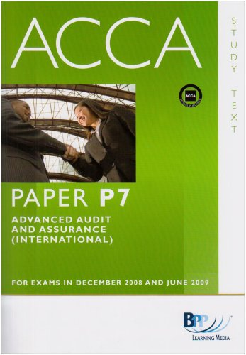9780751747416: ACCA - P7 Advanced Audit and Assurance (INT): Text