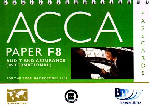 9780751767513: ACCA - F8 Audit and Assurance (INT): Paper F8: Passcards