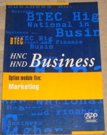 Beispielbild fr Marketing '96 (Option Module 5) (HNC/HND business series) zum Verkauf von WorldofBooks