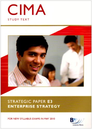 9780751775020: CIMA - E3: Enterprise Strategy: Study Text