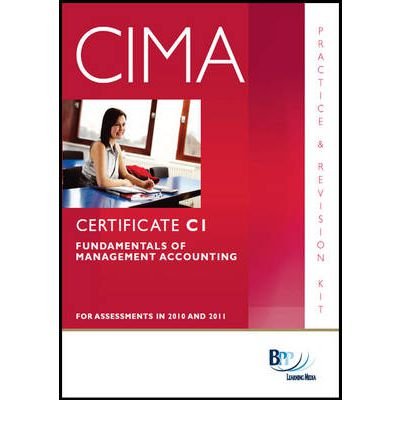 Imagen de archivo de CIMA - C01 Fundamentals of Management Accounting: Study Text a la venta por WorldofBooks