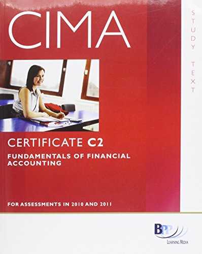 9780751780697: CIMA - C02 Fundamentals of Financial Accounting: Study Text