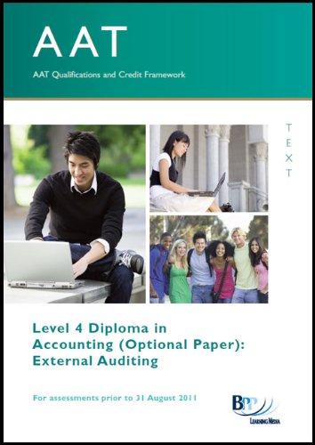 9780751785722: AAT - External Auditing: Study Text