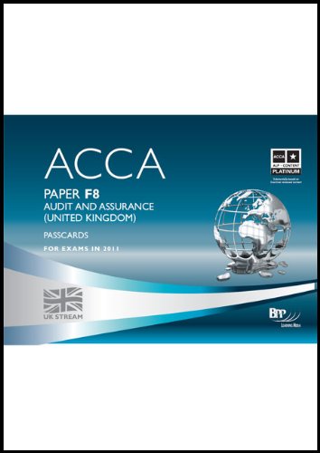 9780751788969: ACCA - F8 Audit and Assurance (GBR): Passcards