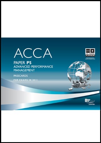 9780751789041: ACCA - P5 Advanced Performance Management: Passcards: Paper P5